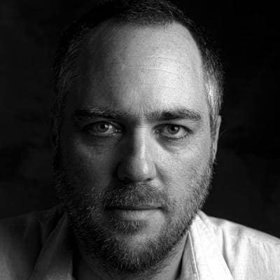 Portret van fotograaf Gregory Escande, Mozambique